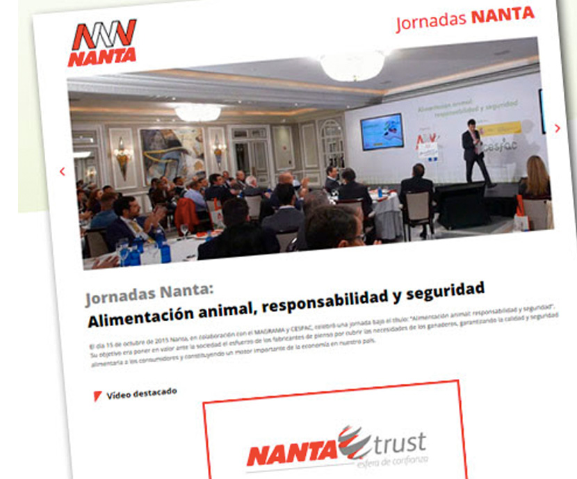 Jornada NANTA: “Alimentación animal: responsabilidad y seguridad”