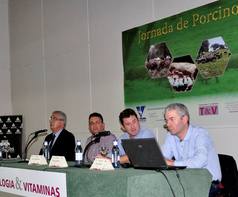 Tecnología & Vitaminas celebra una Jornada Técnica de Porcino en Sevilla