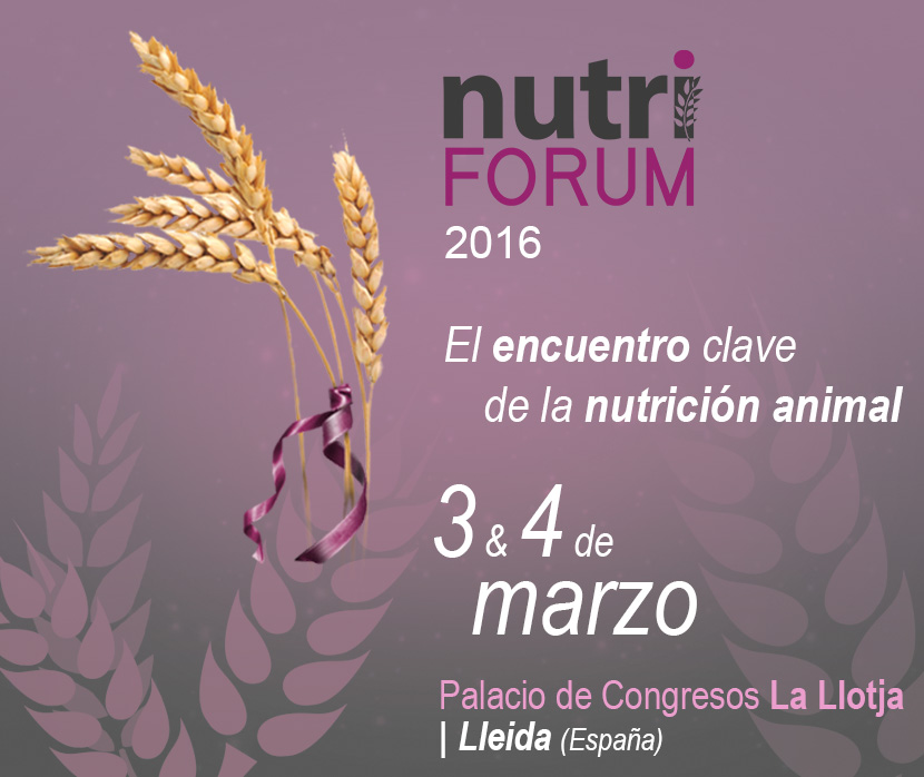 nutriFORUM , el primer encuentro de la nutrición animal en 2016