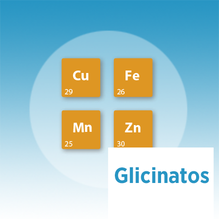 Glicinatos de Zn/Fe/Mn/Cu