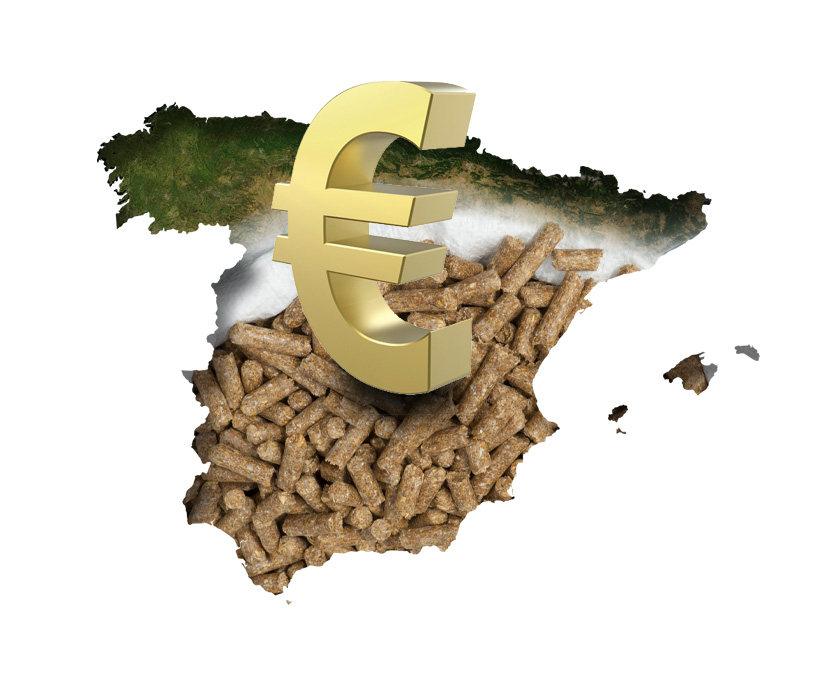 Evolución de precios del mercado de piensos en España
