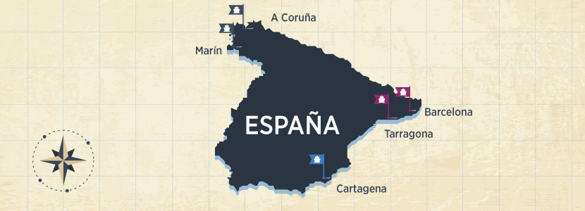 Información portuaria de Barcelona y Tarragona – marzo 2018