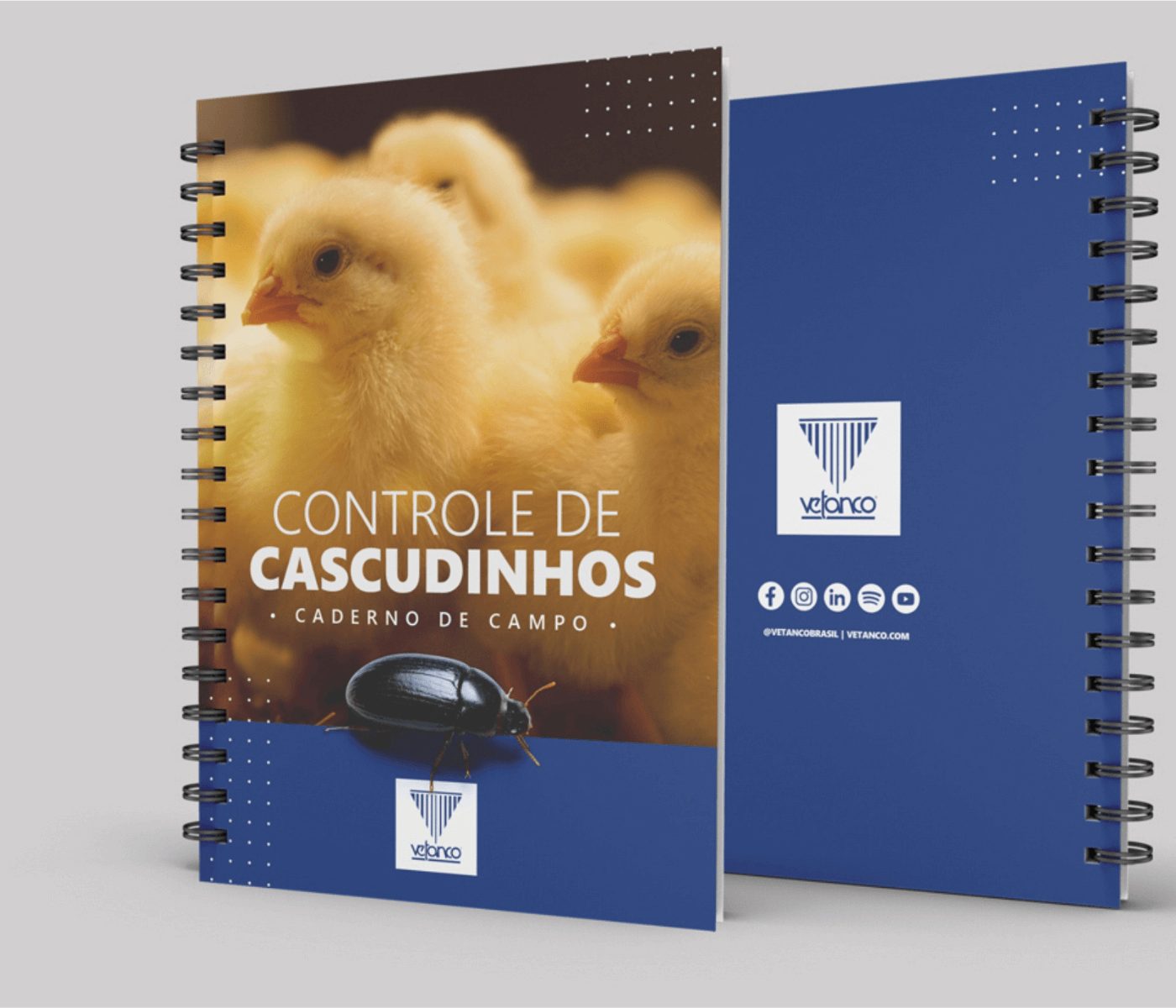 Vetanco lança primeiro caderno de campo para controle de cascudinhos