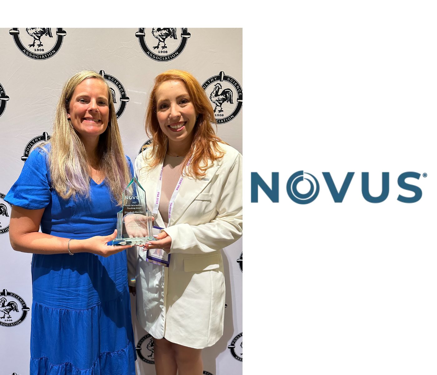 NOVUS honors top animal ag educator during PSA Annual Meeting