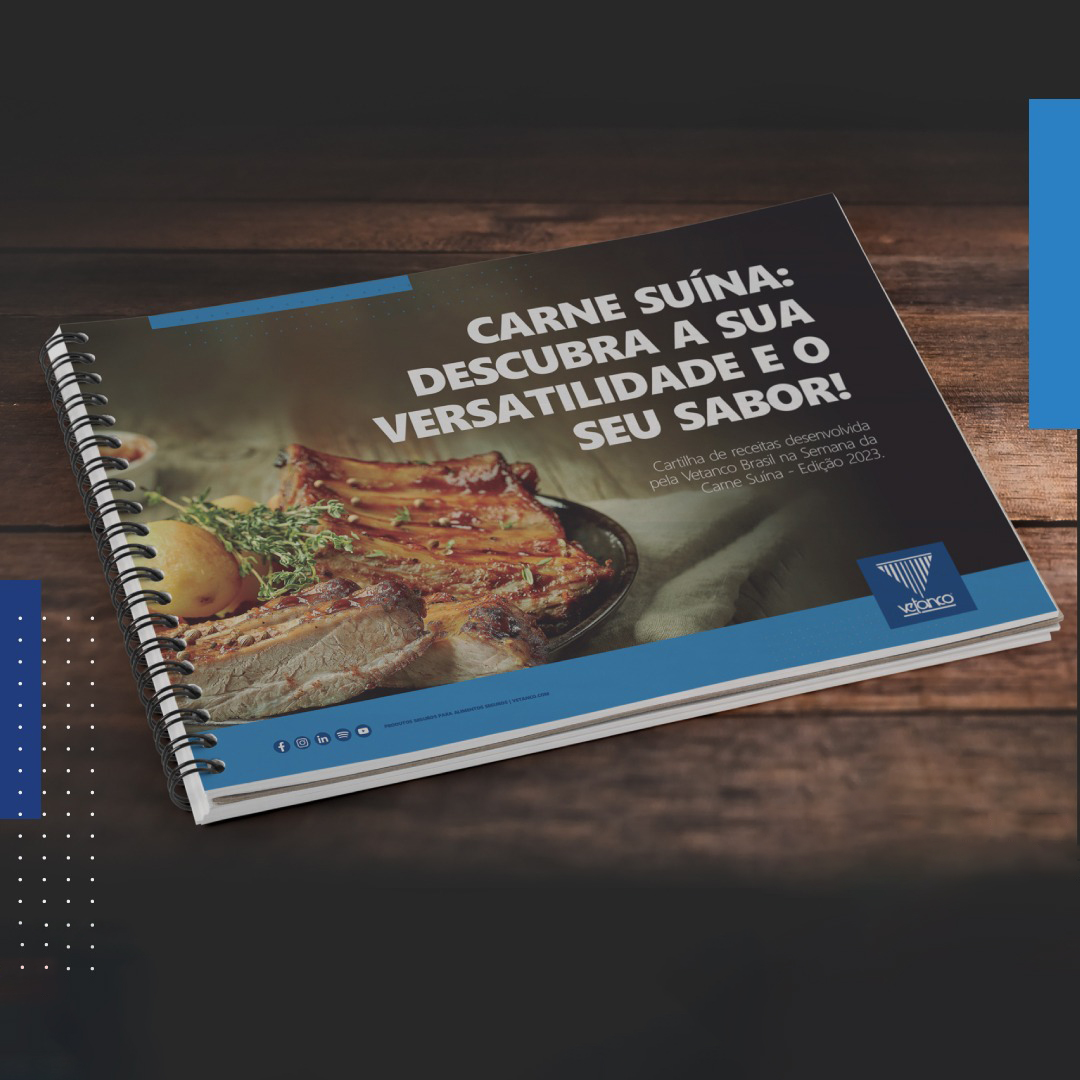 Vetanco Brasil lança caderno de receitas exclusivo de carne suína!