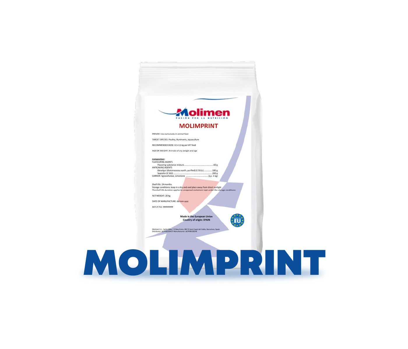 Aceites esenciales naturales y extractos de hierbas: Molimprint