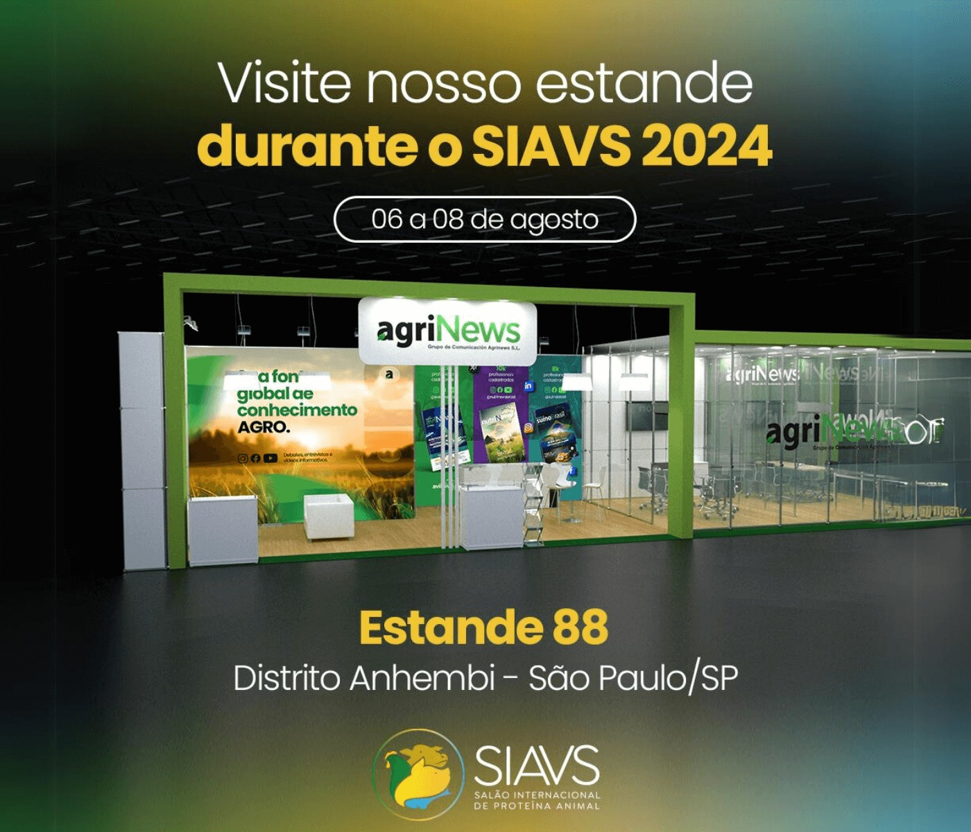 AgriNews Brasil esgota inscrições para IncubaForum e mobiliza o SIAVS 2024