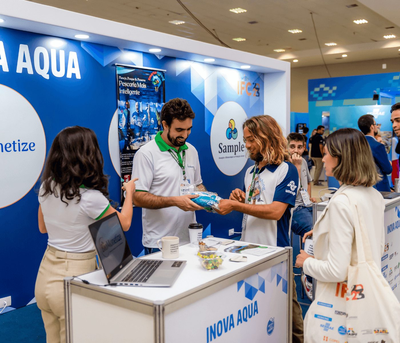 Com 10 startups, Inova Aqua é palco de soluções para a cadeia do pescado