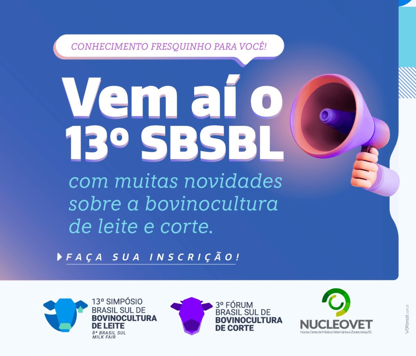 Inscrições abertas para o Simpósio Brasil Sul de Bovinocultura de Leite