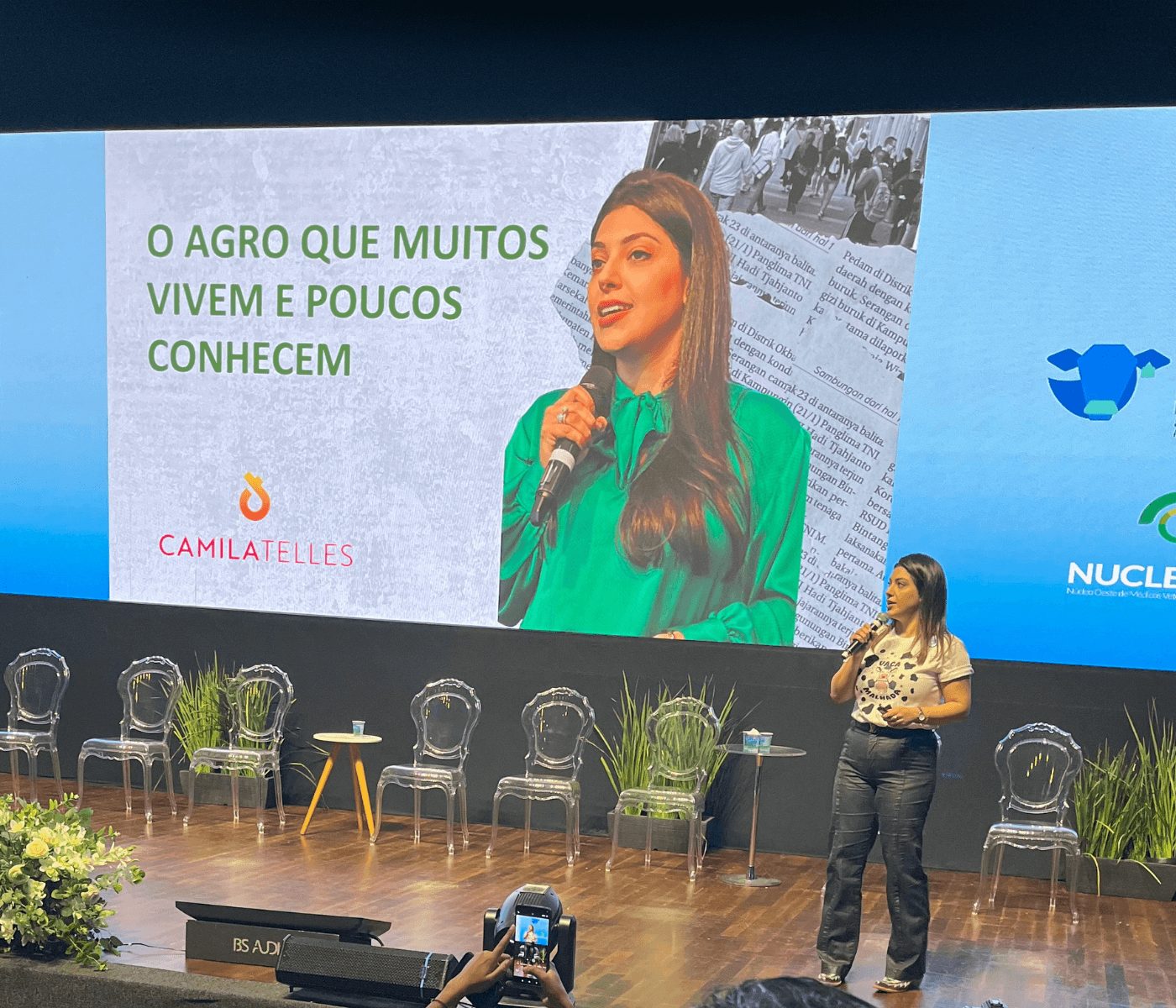 SBSBL: É preciso aproximar campo e cidade, afirma Camila Telles