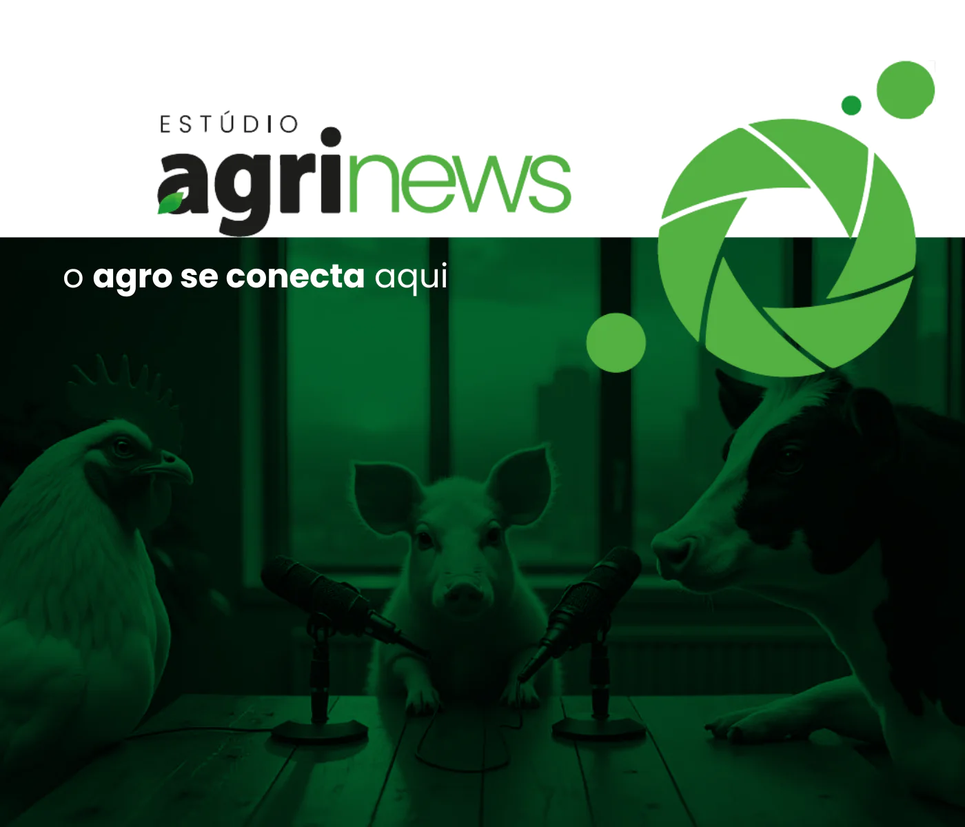 agriNews Brasil assume Estúdios Oficiais de Entrevistas de eventos do setor