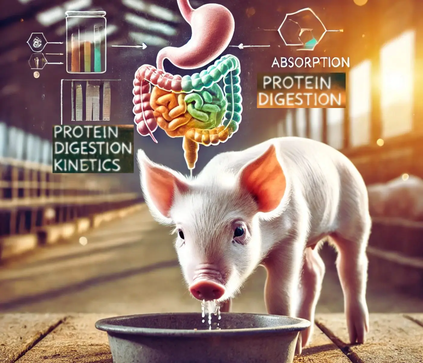 The importance of protein digestion kinetics in piglets