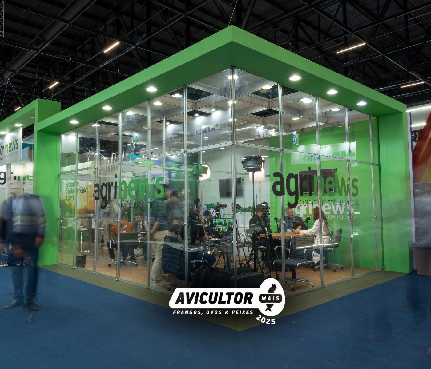 Studios de entrevistas ampliarão visibilidade do Avicultor Mais 2025