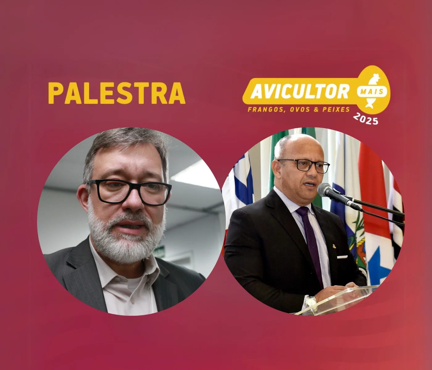 Representantes da ASGAV e AVES ministram palestras no Avicultor Mais 2025