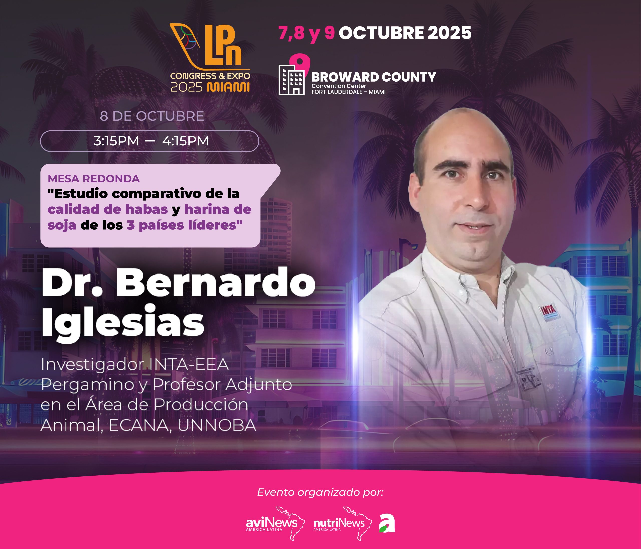 nutriEstrellas: El Dr. Bernardo Iglesias será ponente en LPN 2025