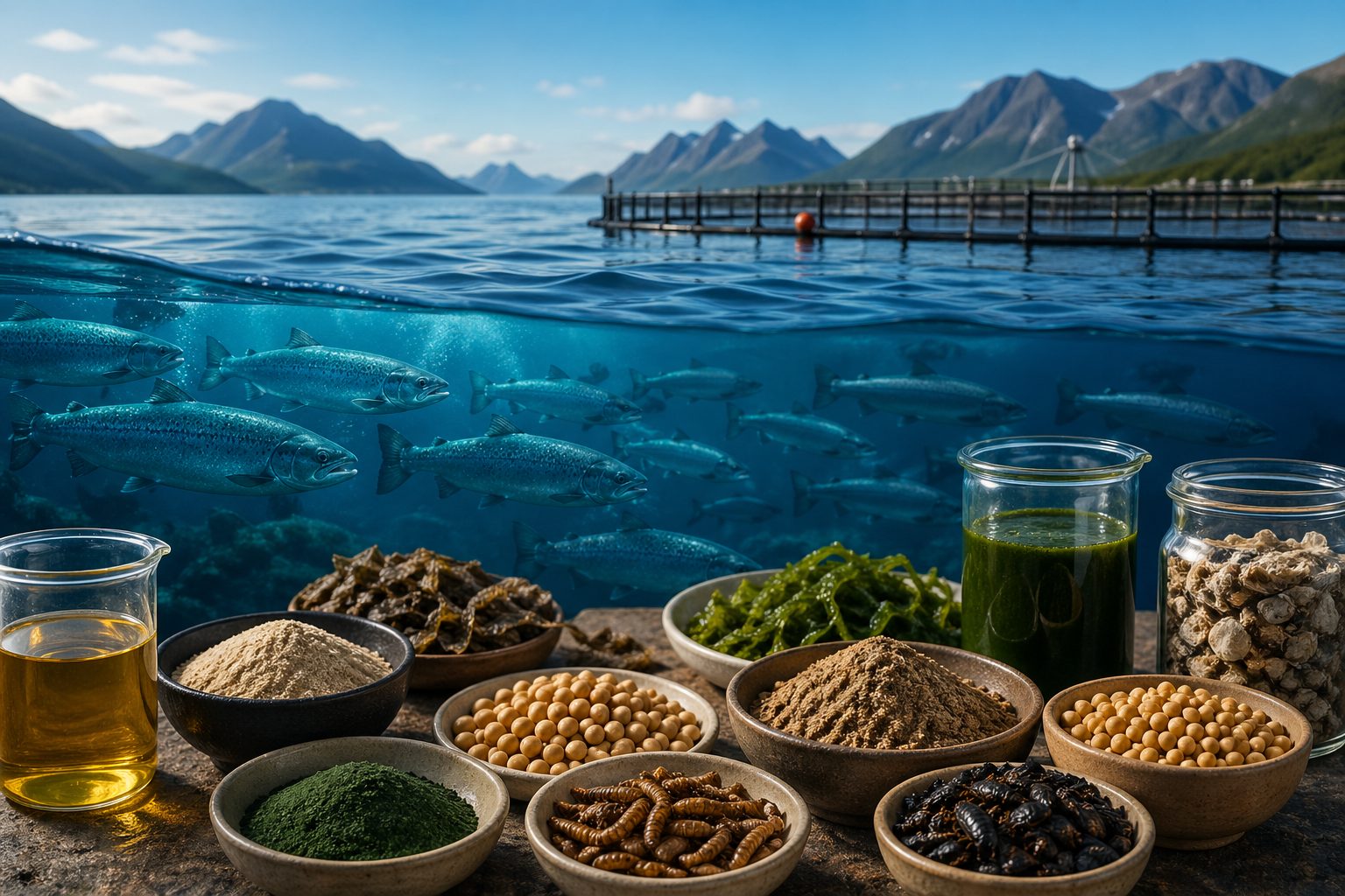 Aquaculture feed ingredients: building the future through sustainable and circular raw materials