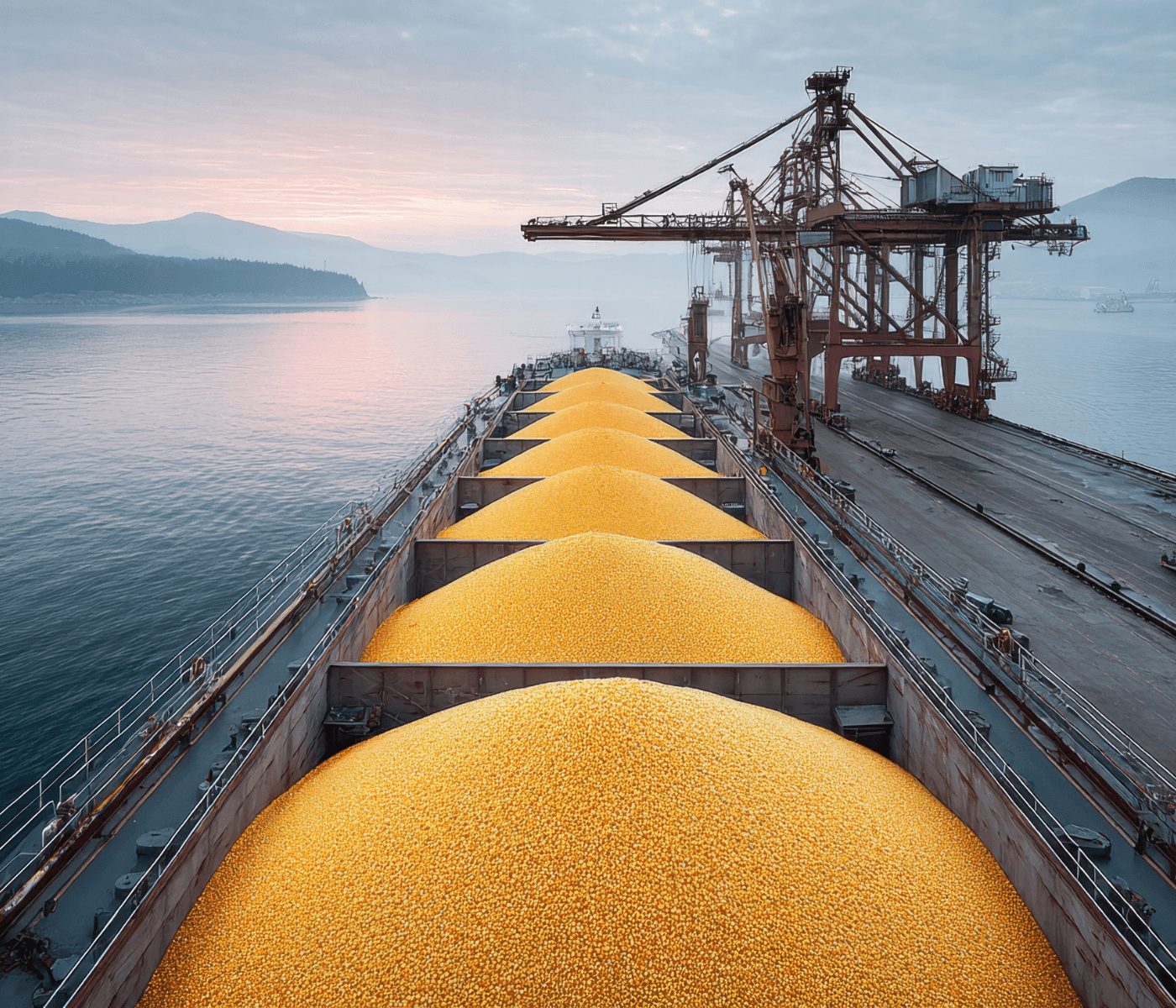 Argentina abre el mercado chino con su primer envío de maíz