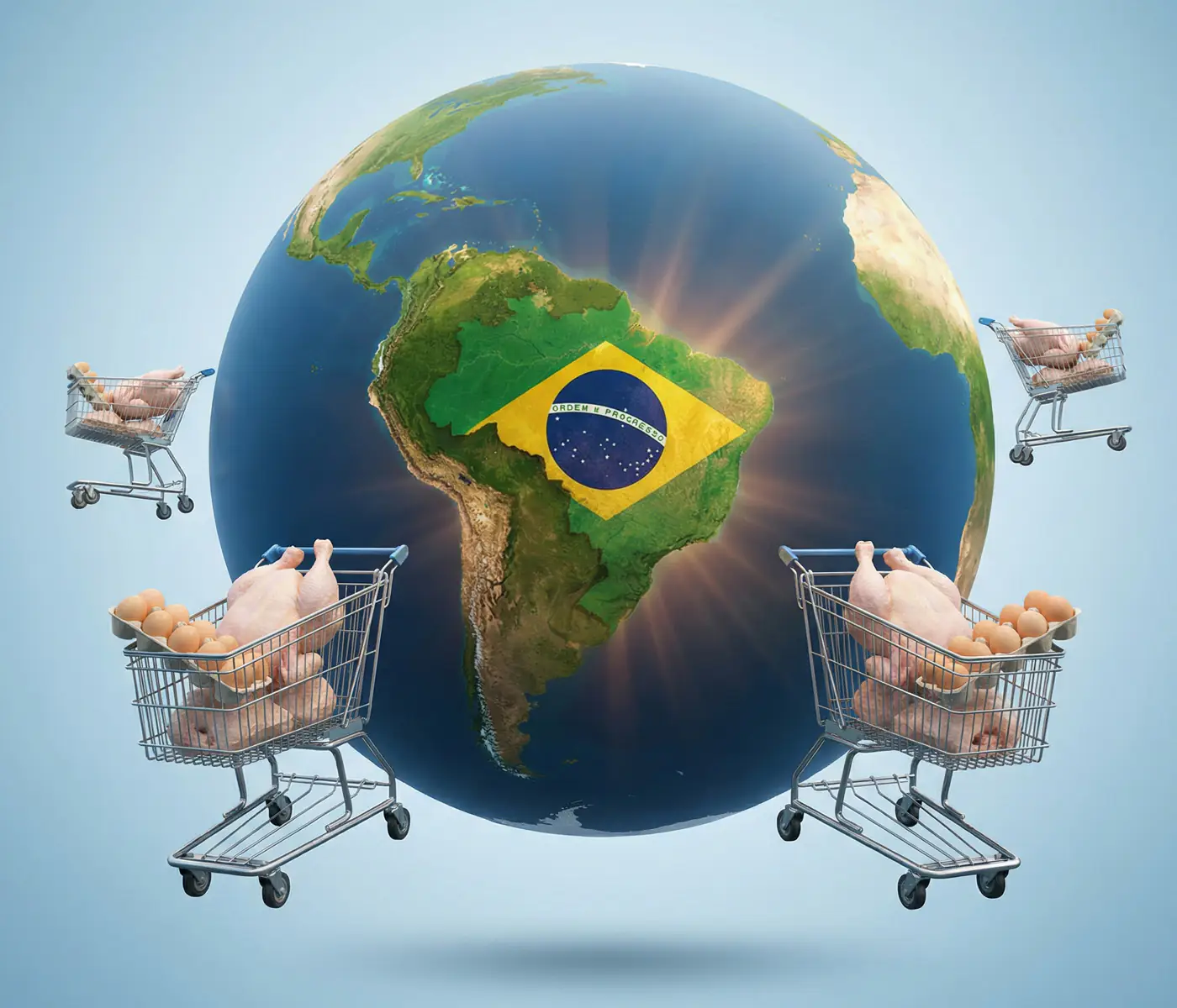 AVICULTURA: 2026 SERÁ MARCADO PELA AMPLIAÇÃO DOS EMBARQUES DE CARNE DE FRANGO