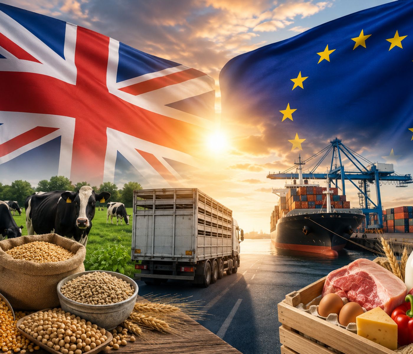 GB–EU realignment could reshape food, feed & farm trade
