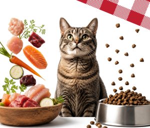 Dietas caseiras versus alimentos comerciais para gatos