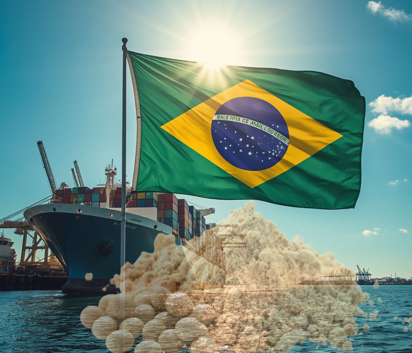 Brasil incrementa las exportaciones de soya y harina de soya durante julio