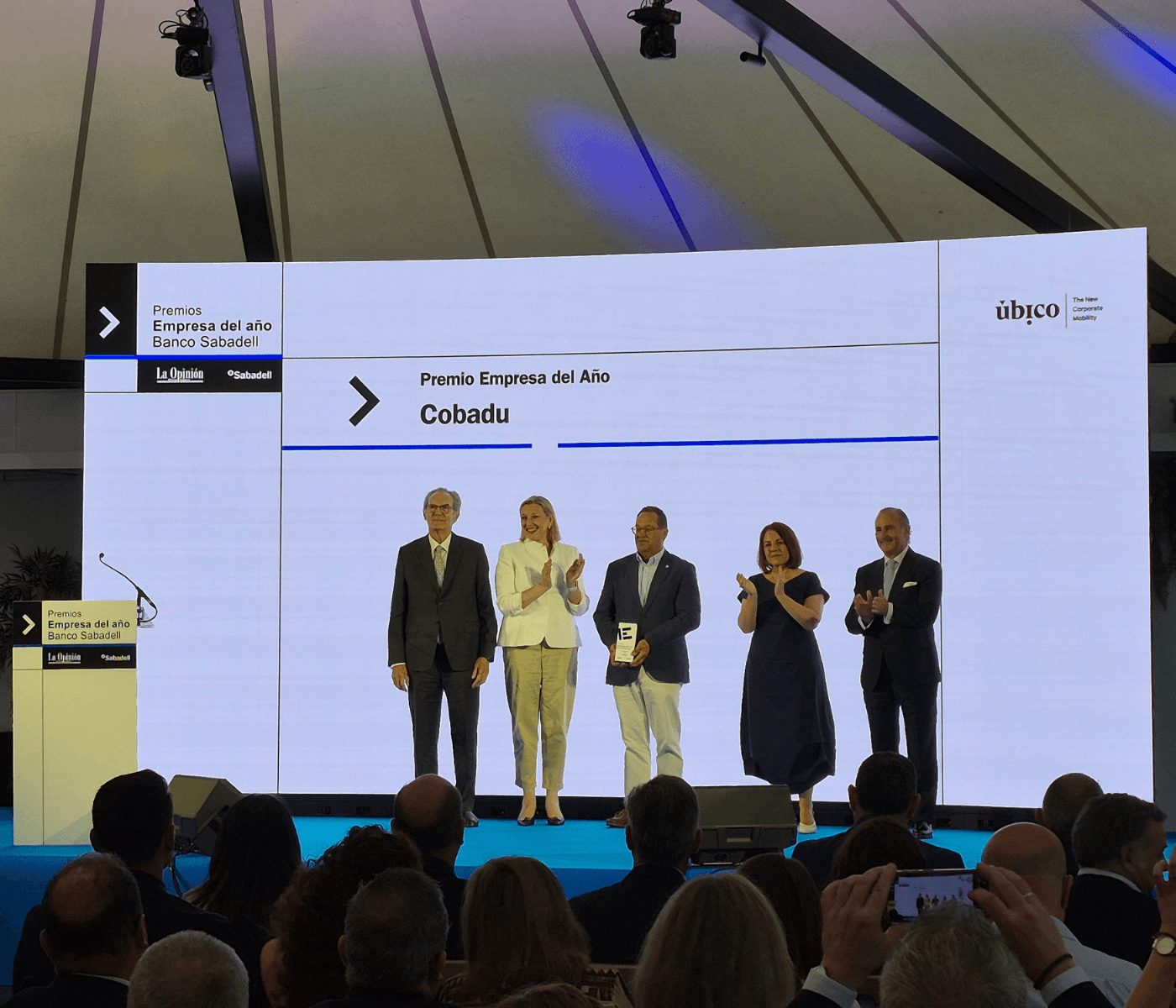 COBADU recibe el Premio a Empresa del Año de Castilla y León