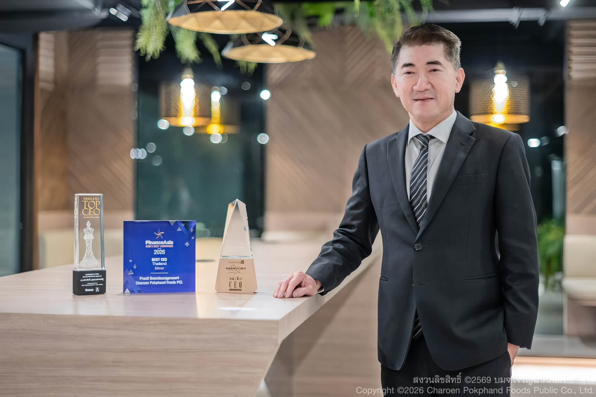 CPF CEO earns triple recognition for sustainable leadership