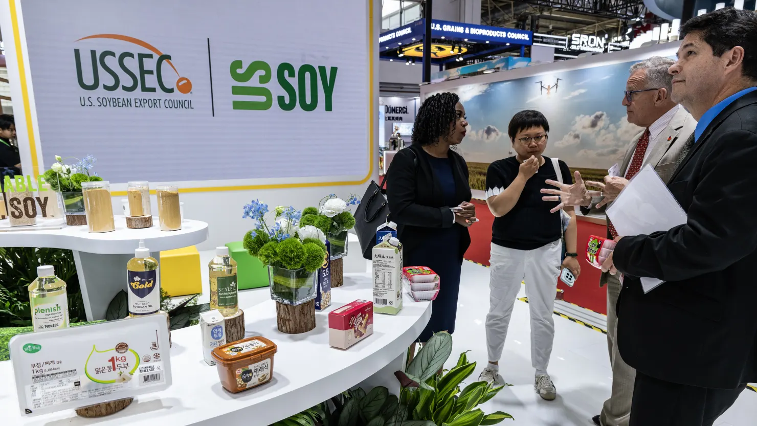 US fights with Brazil for China’s soybean market