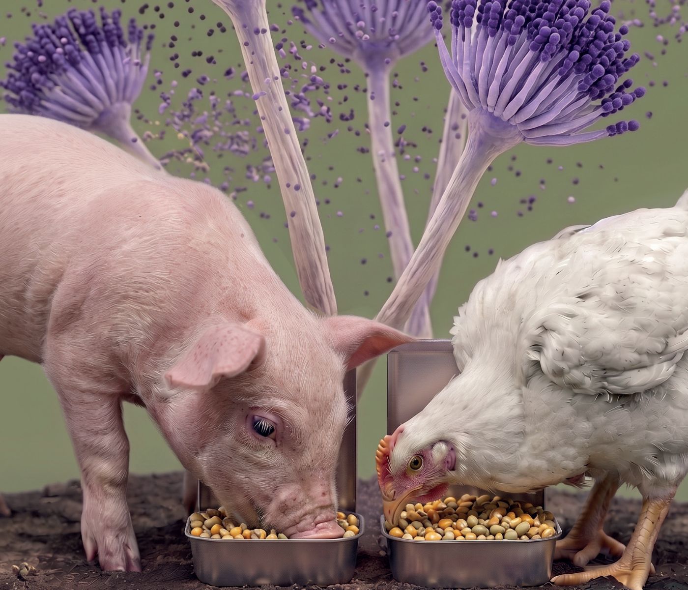 How Mycotoxins Affect Intestinal Health in Pigs and Poultry