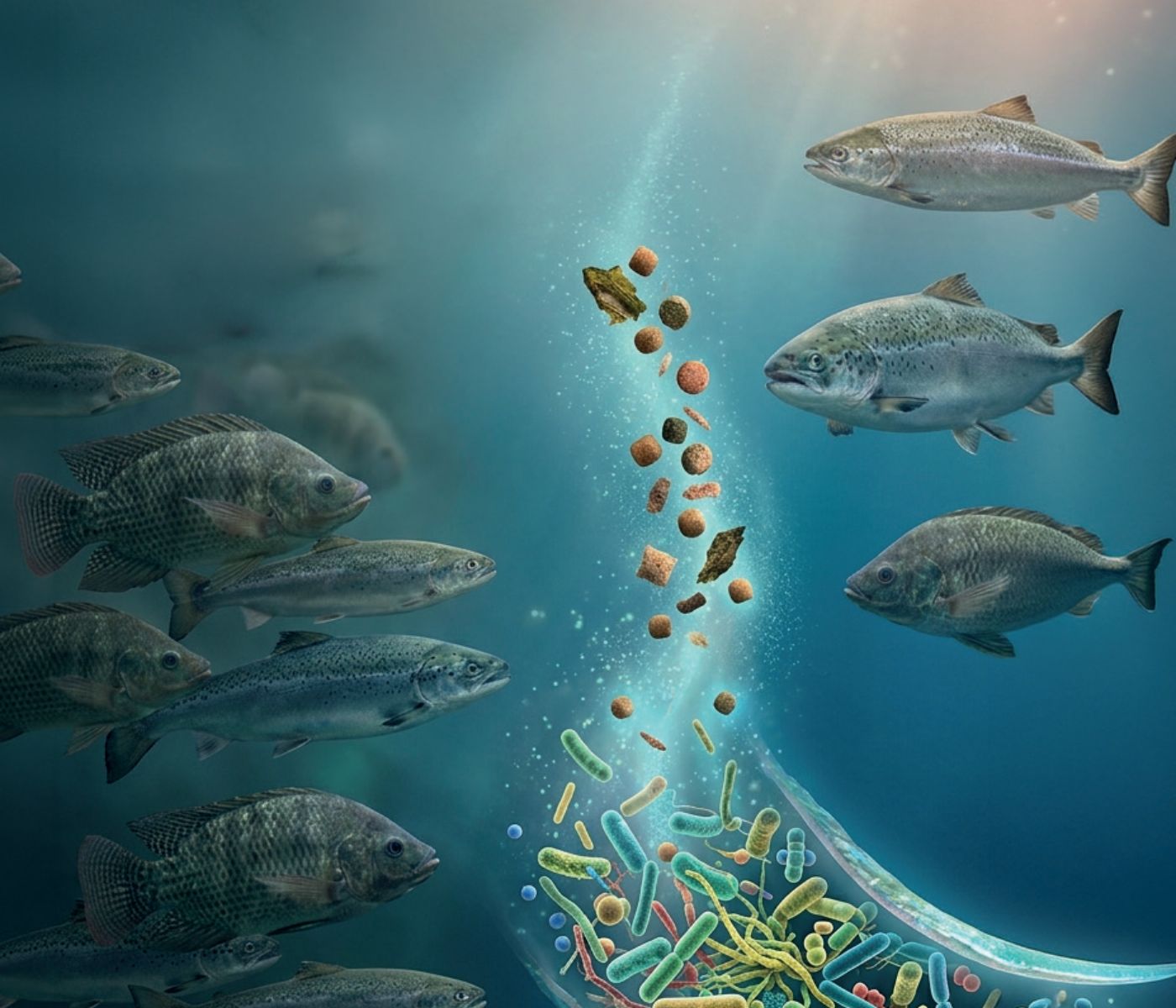 From Antibiotics to Functional Feeds in Aquaculture