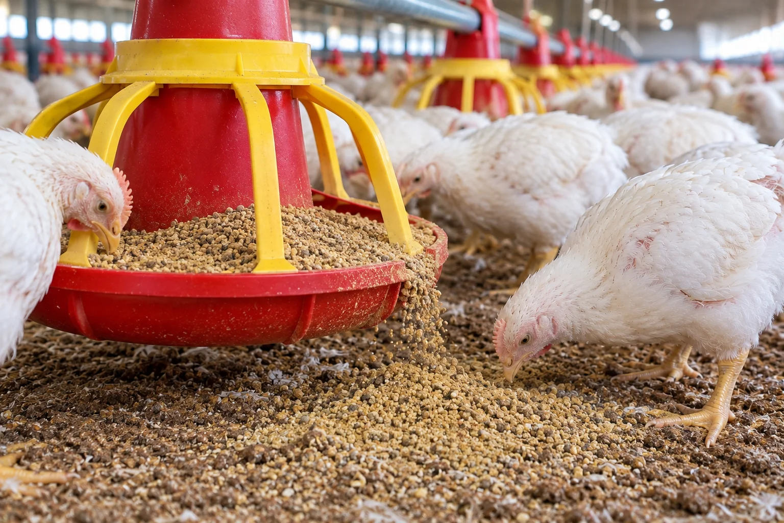 Feed wastage is eating into broiler farm profits