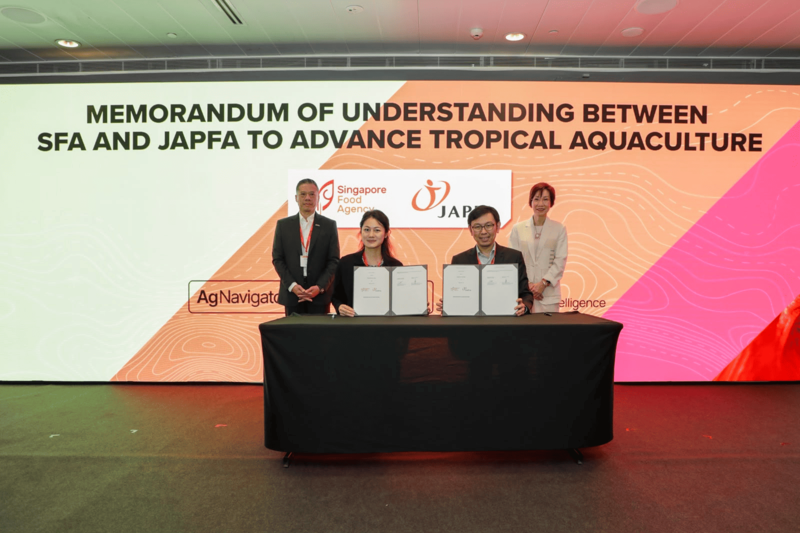 Japfa and Singapore Food Agency collaborate to advance tropical aquaculture