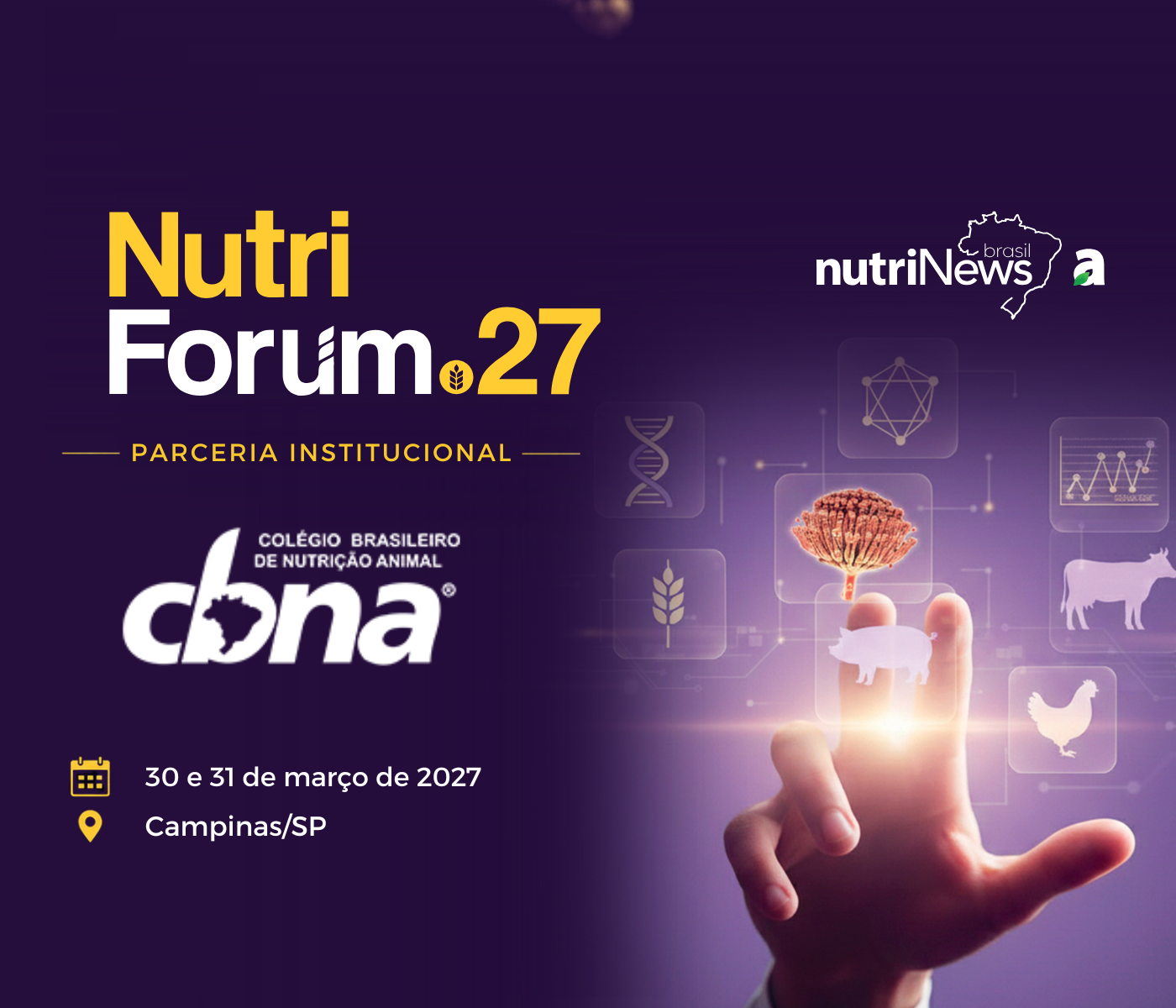 Apoio do CBNA ao nutriFÓRUM reforça necessidade de novas estratégias no setor