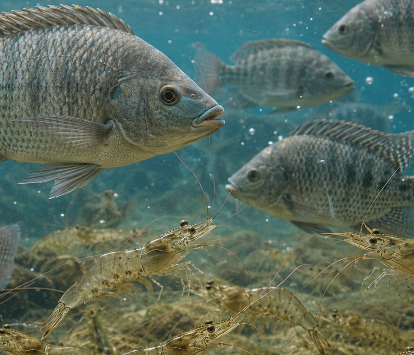 Inovação e Precisão na Nutrição de Peixes e Camarões